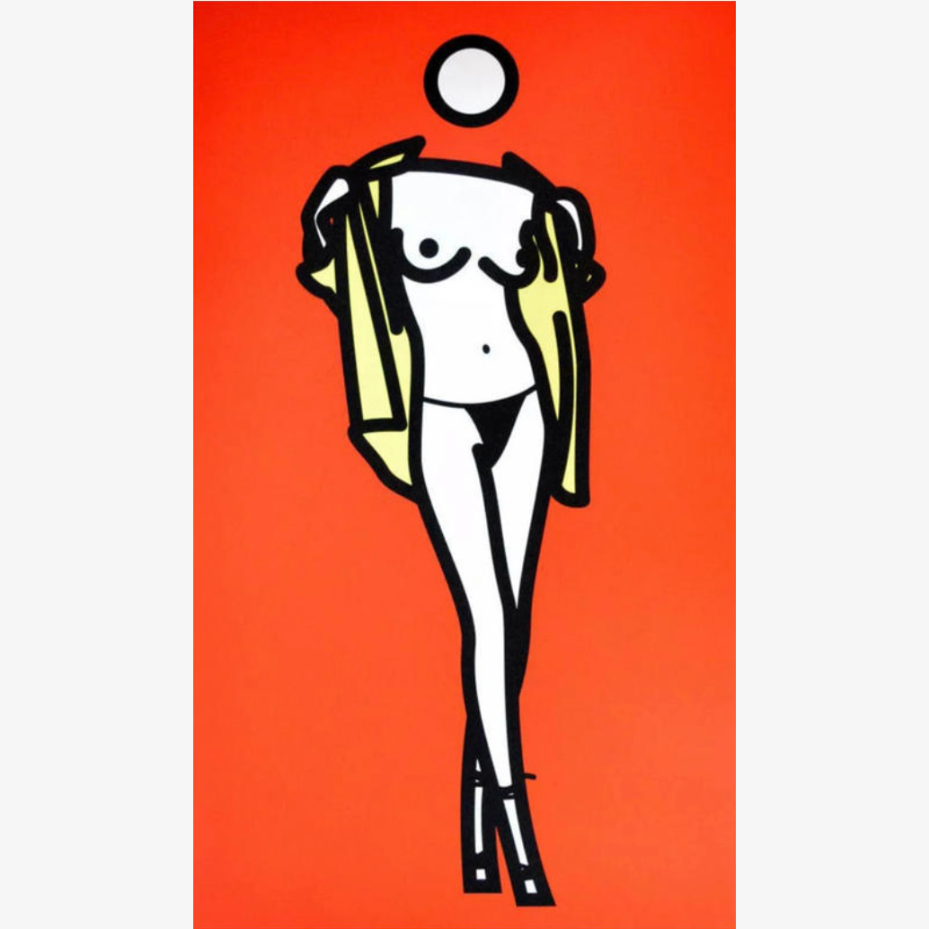 woman takes off men's shirts